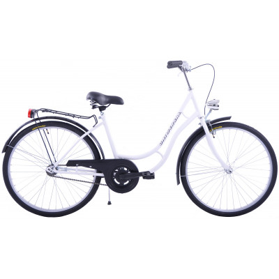 Mestský retro bicykel 28" Universal biela